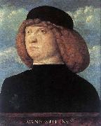 Giovanni Bellini Portrait of a Young Man oil painting artist